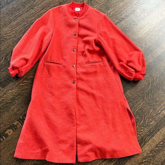 Anthropologie dRA Puff Sleeved Coat - Picture 2 of 8